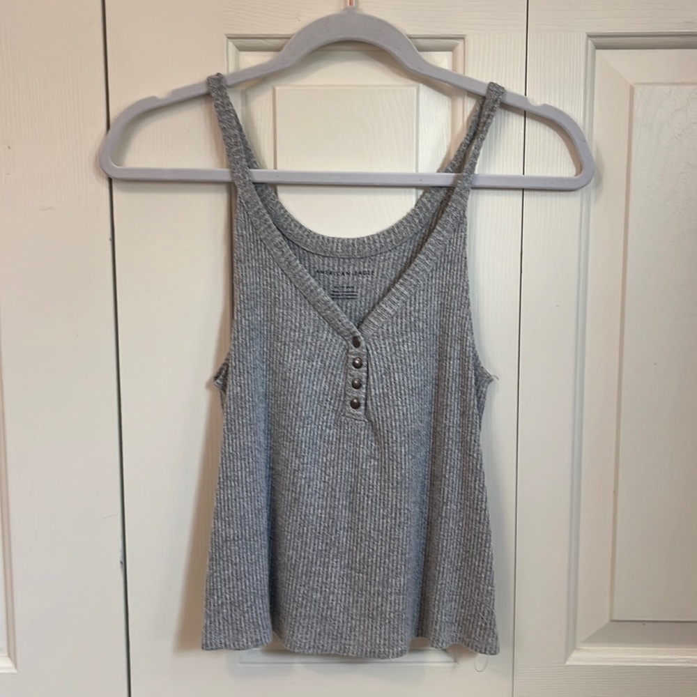 American Eagle Grey Tank Top
